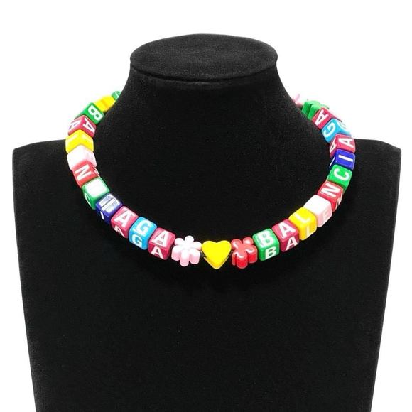 BALENCIAGA Women's Toy Choker Necklace - Picture 9 of 10